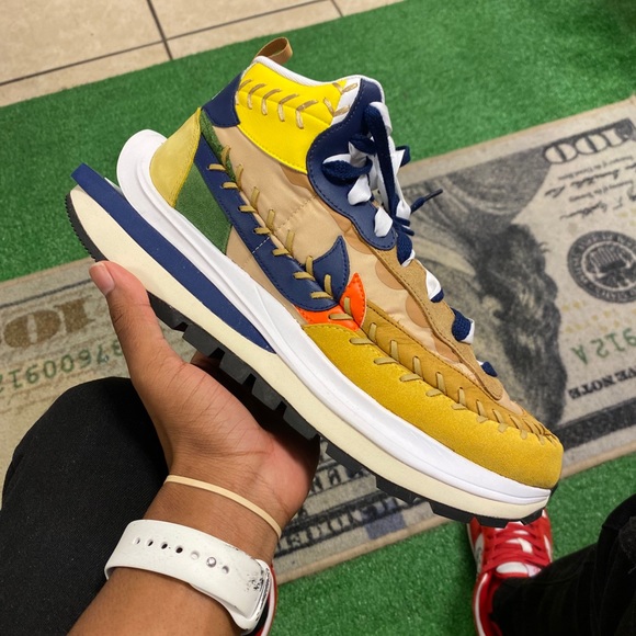 Nike Other - Nike Vaporwaffle Sacai Jean Paul Gaultier Sesame Blue size 11 men’s shoe new